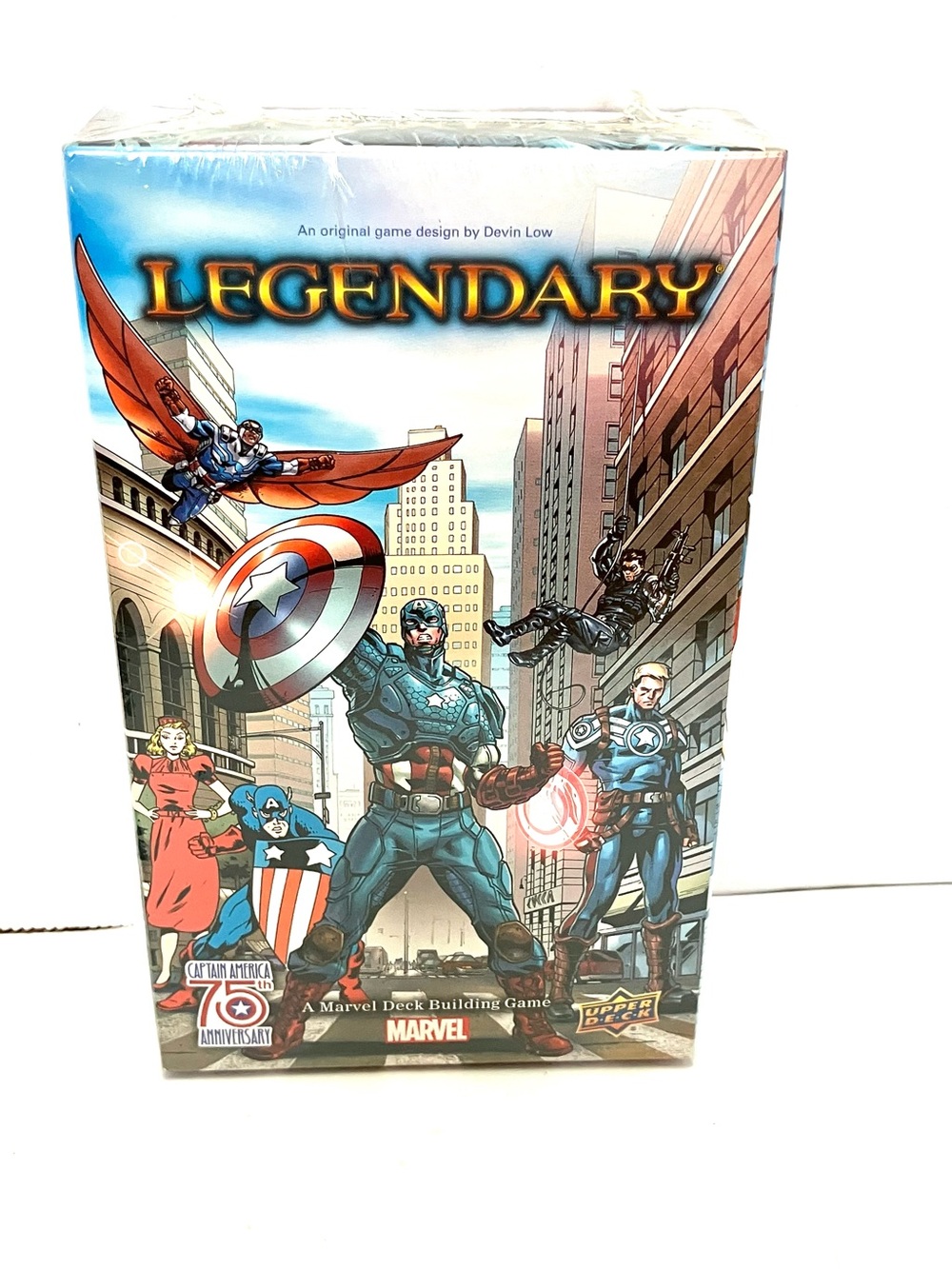 Marvel Legendary Captain America 75th Anniversary Expansion New Sealed 2016